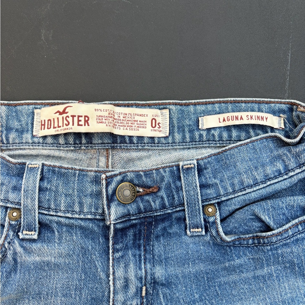 Hollister Laguna Skinny Jeans - Classic Blue